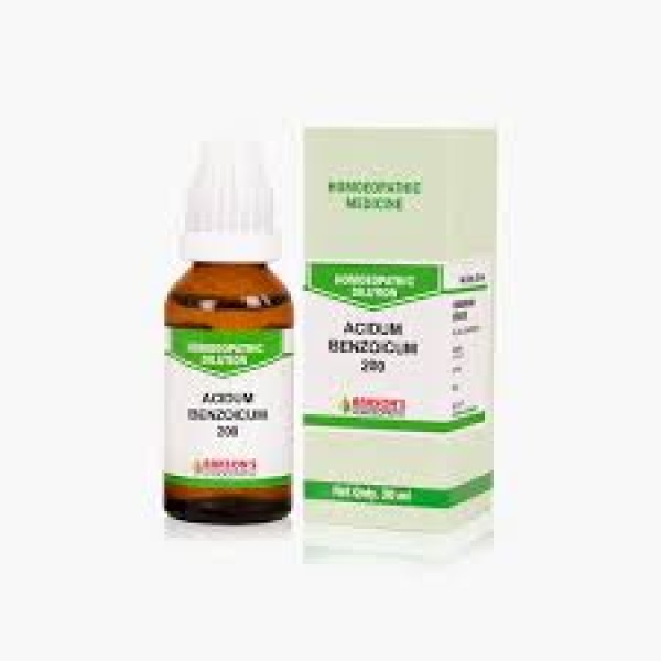 Acidum Benzoicum  200CH